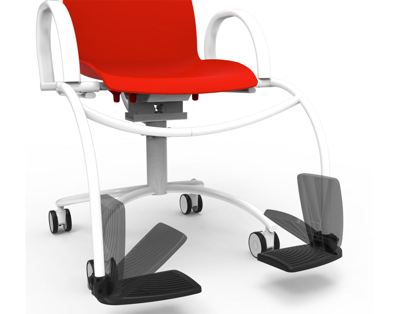 WUNDER DE20 Cântar electronic pentru scaun, 250 kg, clasa III, roșu, standard – imagine 3