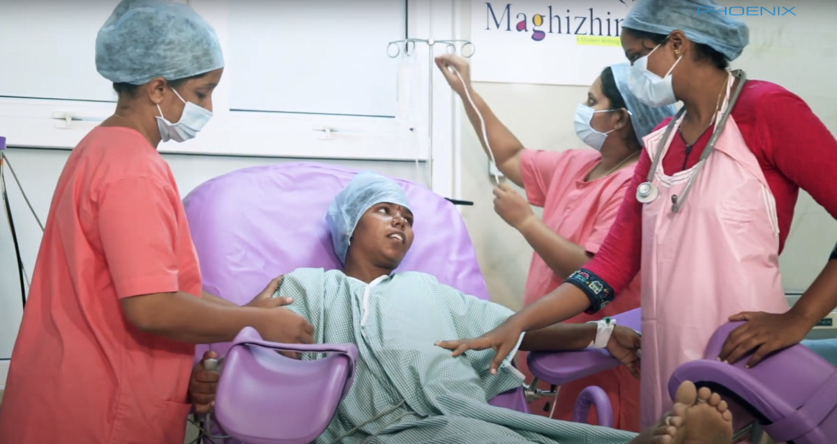Masă pentru nașteri și ginecologie DT 100 – Phoenix Medical Systems – vedere 6