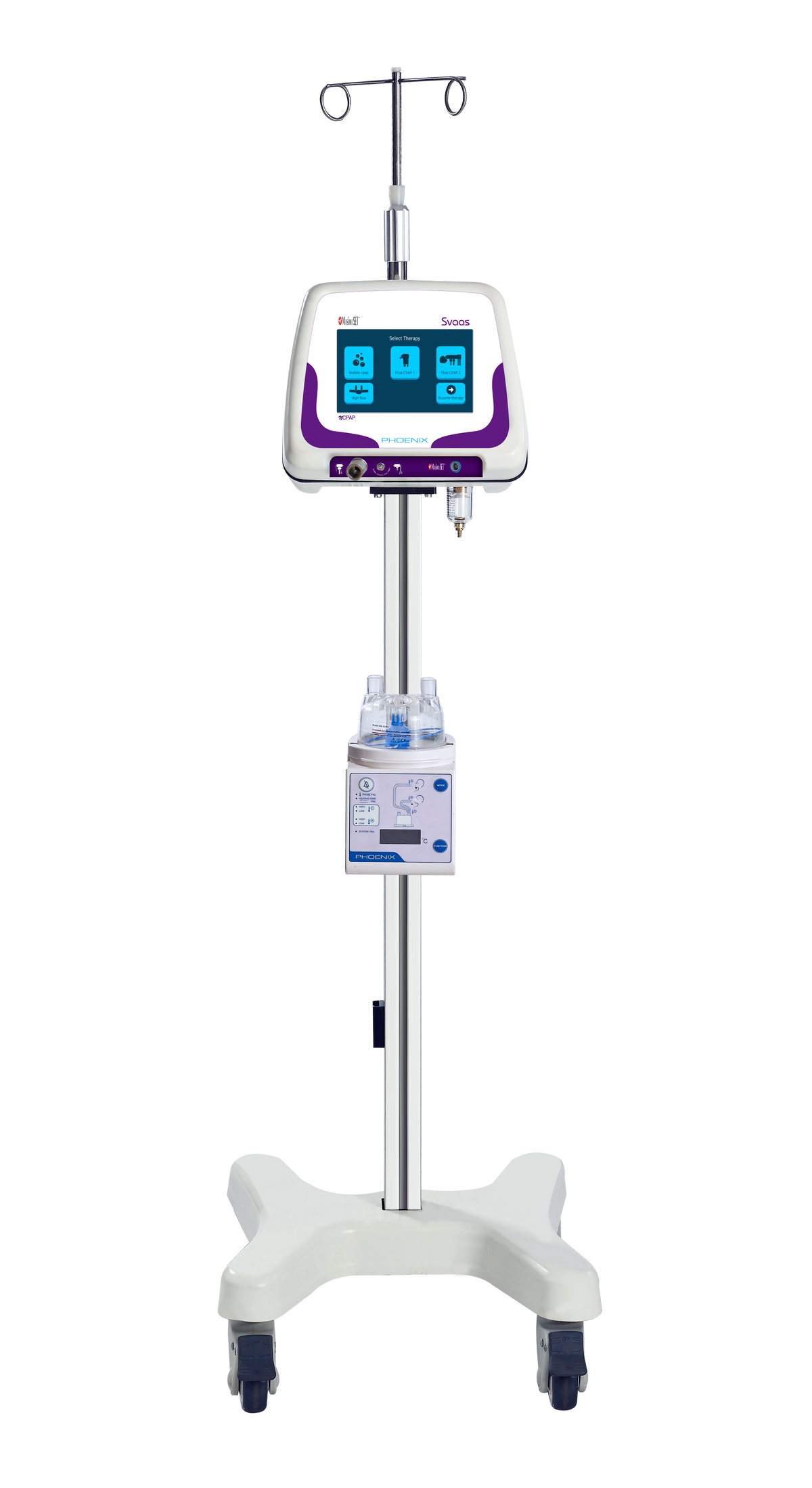Sistem nCPAP neonatal SVAAS – Phoenix Medical Systems – vedere 2
