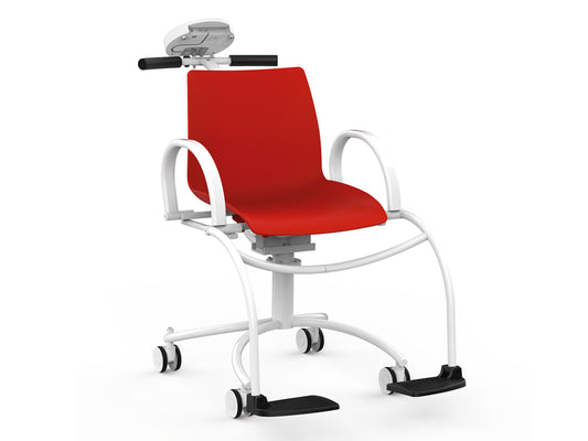 WUNDER DE20 Cântar electronic pentru scaun, 250 kg, clasa III, roșu, standard