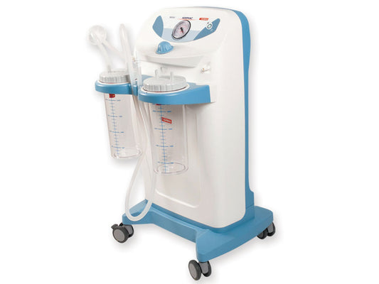 HOSPI PLUS FULL SUCTION UNIT 2x4 l jar 230V cu pedala și regulator de flux