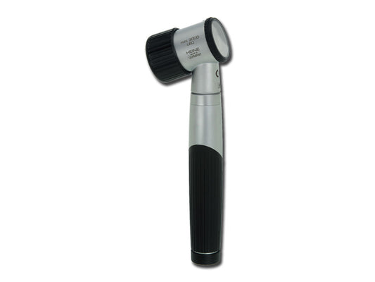 Dermatoscop HEINE Mini 3000 LED – placă de contact, negru