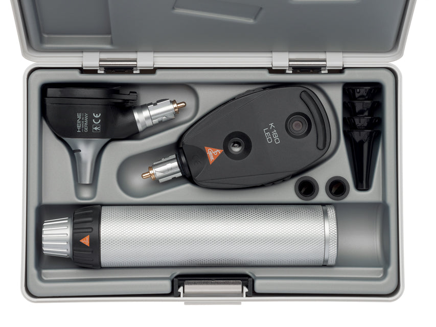 HEINE K 180 LED F.O. SET Otoscop + Oftalmoscop