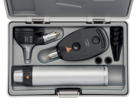 HEINE K 180 LED F.O. SET Otoscop + Oftalmoscop