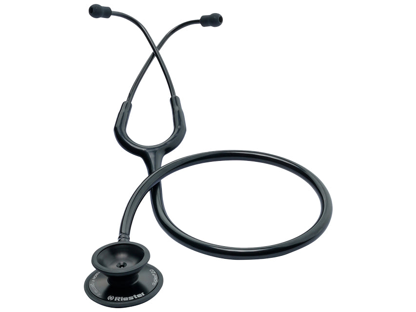RIESTER DUPLEX 2.0 ALUMINIUM STETHOSCOPE - adult - all black