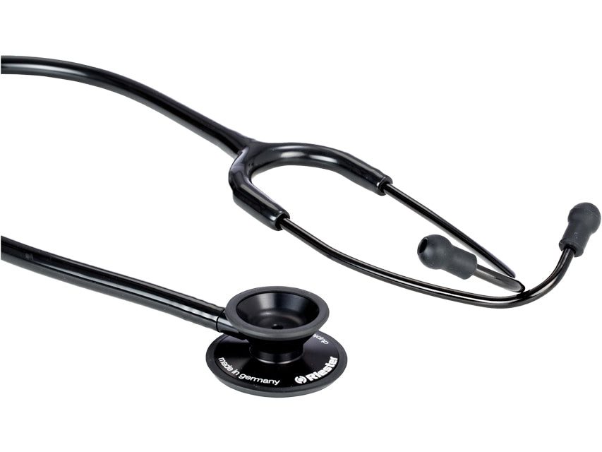 RIESTER DUPLEX 2.0 ALUMINIUM STETHOSCOPE - adult - all black