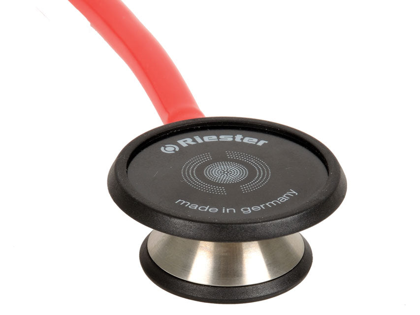 RIESTER DUPLEX 2.0 S/S STETHOSCOPE - adult - red