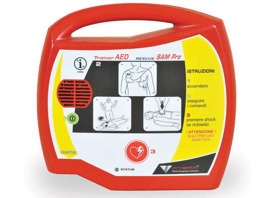 SAM PRO TRAINER pentru defibrilatorul semi-automat RESCUE SAM – limba italiană