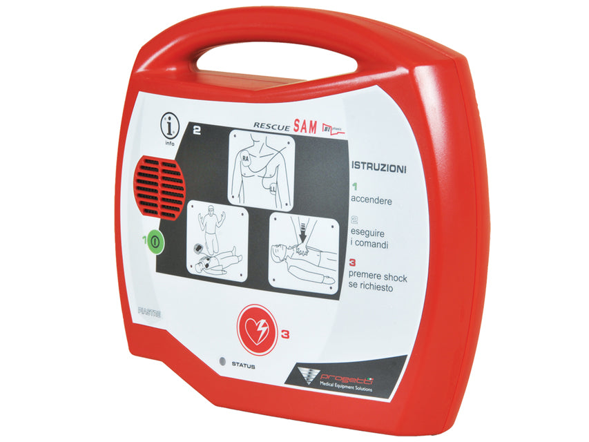 RESCUE SAM AED Defibrilator - versiune italiană