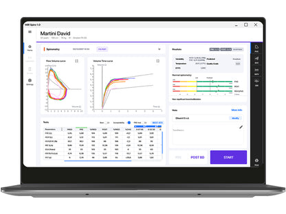 Spirometru SPIROLAB Colour – imagine 2