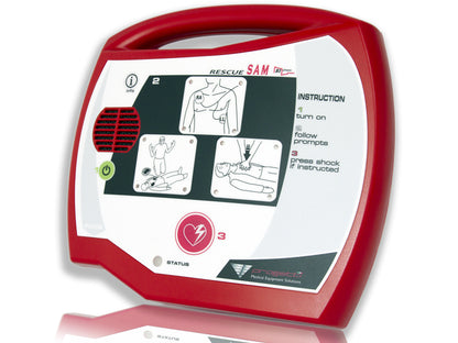 RESCUE SAM AED DEFIBRILLATOR - Alte limbi disponibile în 20 de zile