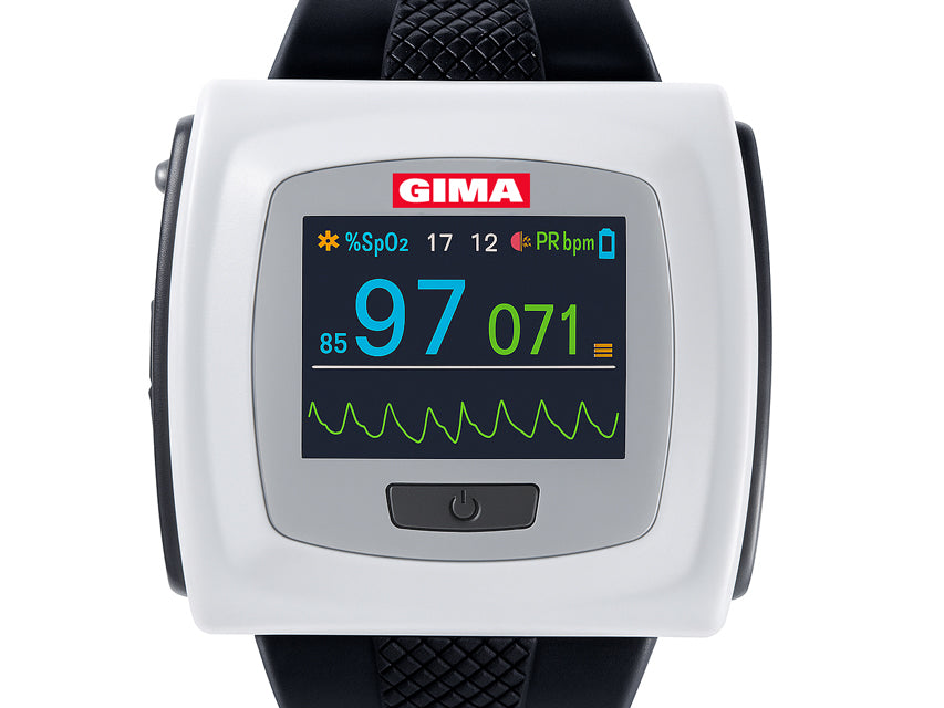 GIMA WRIST PULSE OXIMETER cu software – monitorizare continuă SpO2 și puls
