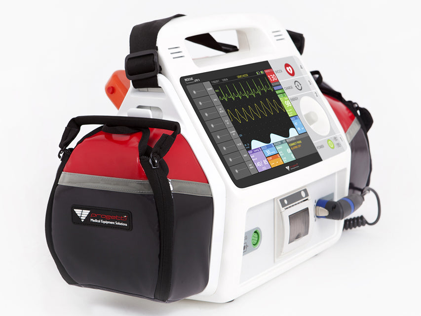 RESCUE LIFE 9 AED Defibrilator cu temperatură – Italiană