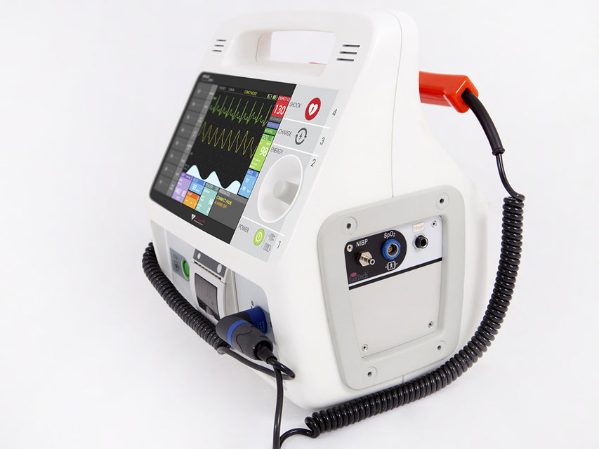 RESCUE LIFE 9 AED Defibrilator cu temperatură – Italiană