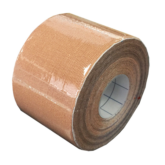 Bandă kinesiologică Fortuna KINTAPE 5 cm × 5 m – bej