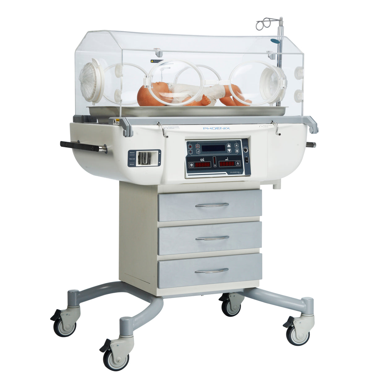 Incubator neonatal de terapie intensivă INC 100 – Phoenix Medical Systems