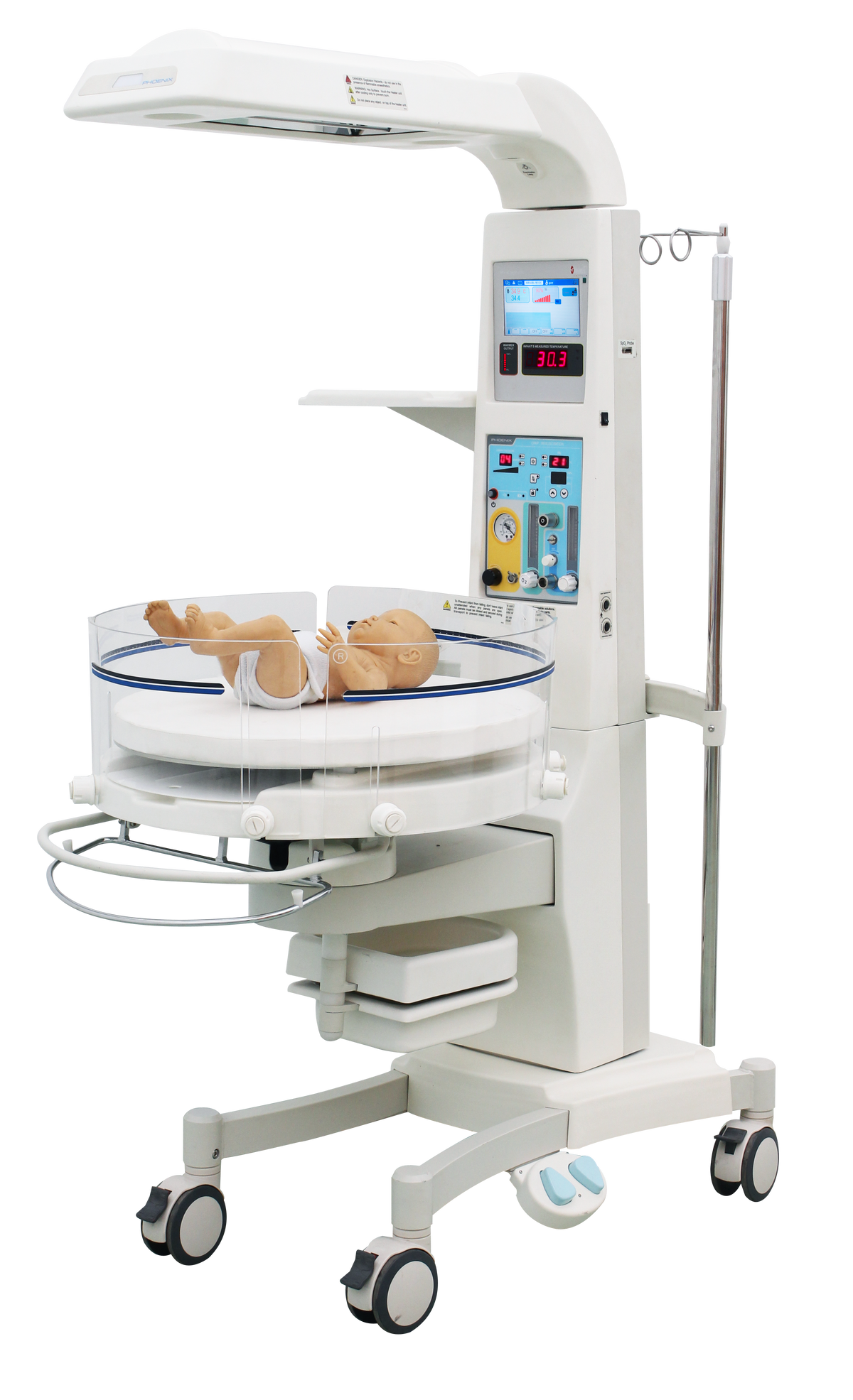 Masă radiantă neonatală cu resuscitare CIC 101 – Phoenix Medical Systems