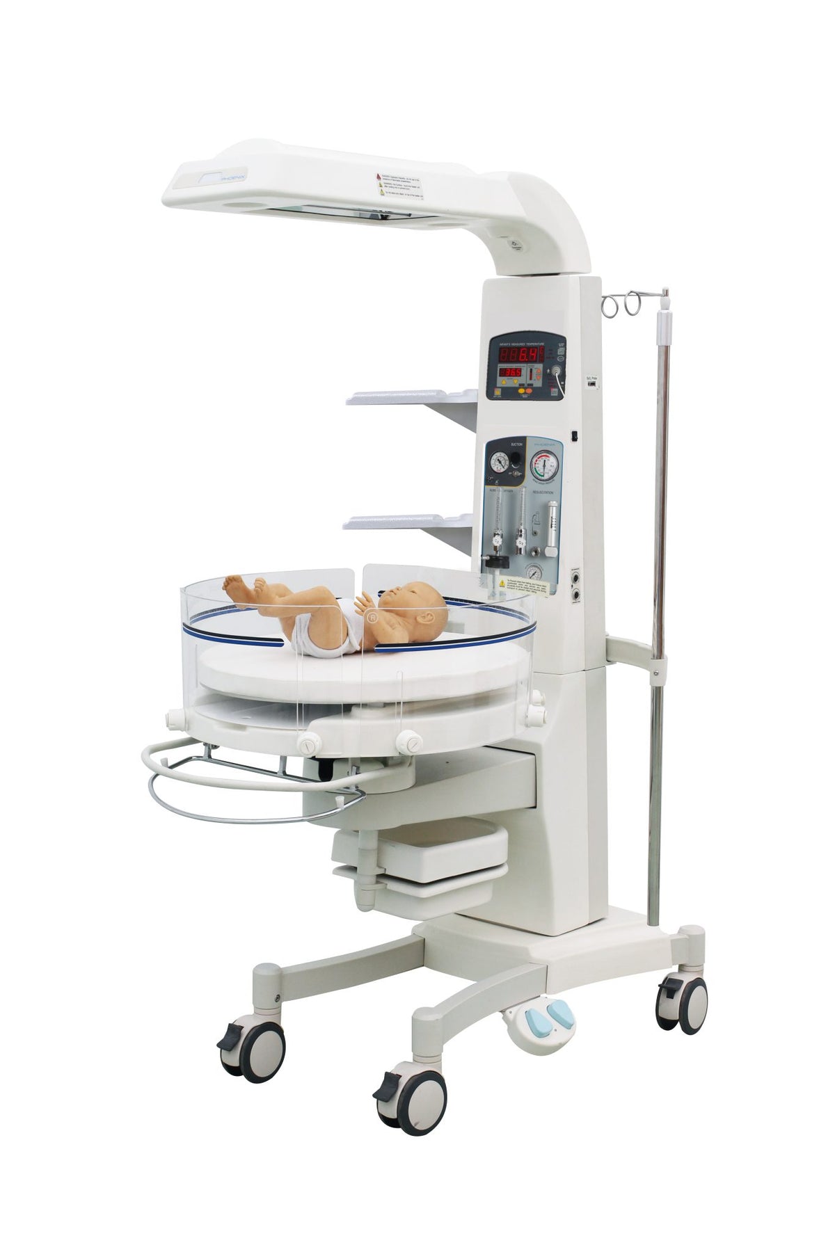 Masă radiantă neonatală cu resuscitare NRC 100 – Phoenix Medical Systems
