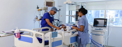 Masă radiantă neonatală NWS 101 – Phoenix Medical Systems – vedere 3