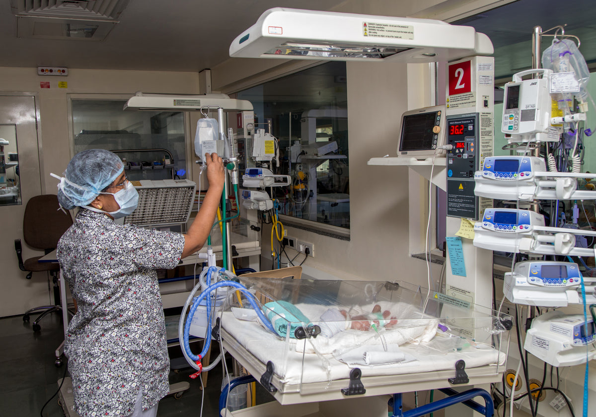 Masă radiantă neonatală NWS 101 – Phoenix Medical Systems – vedere 5