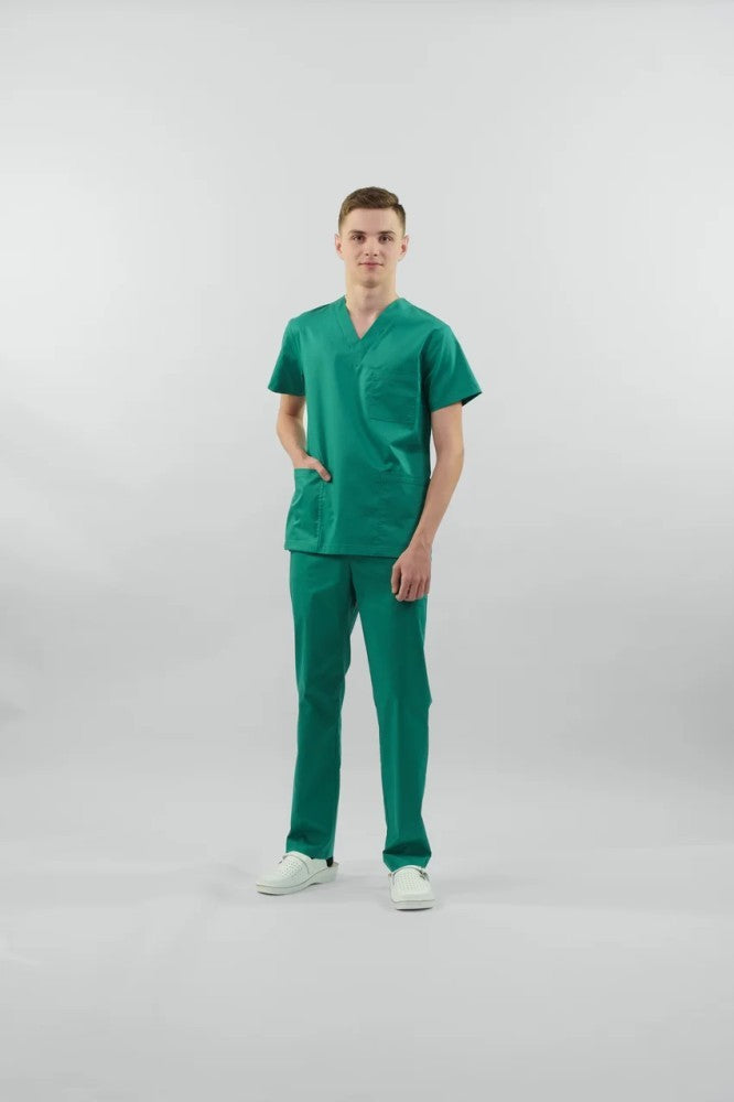 Bluză medicală Masstex Clio – Verde chirurgical 516