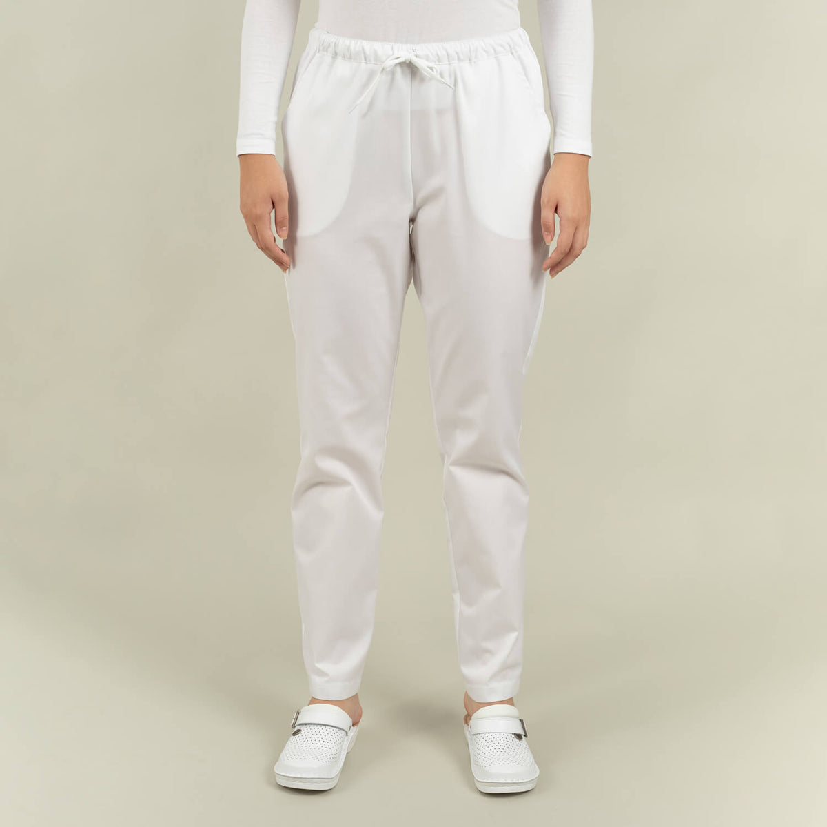 Pantalon medical Masstex Clio – Alb