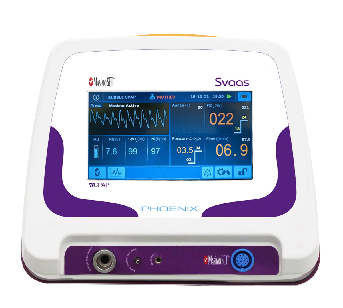 Sistem nCPAP neonatal SVAAS – Phoenix Medical Systems